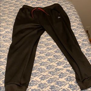 Grey joggers sweatpants